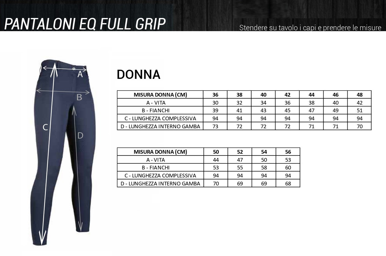 Pantalone Full Grip β Donna
